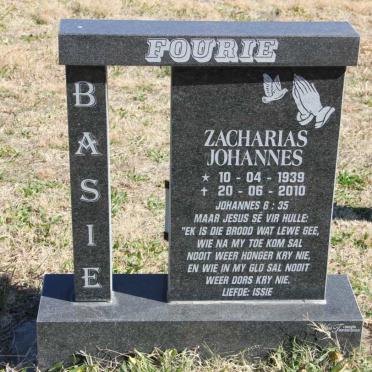 FOURIE Zacharias Johannes 1939-2010