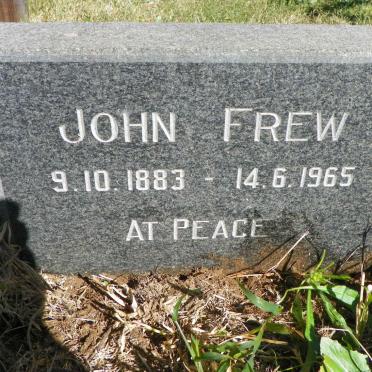 FREW John 1883-1965