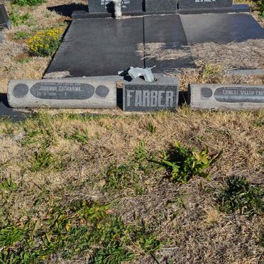 FARBER Ernest Willem Paul 1933-1981 &amp; Johanna Catharina 1934-