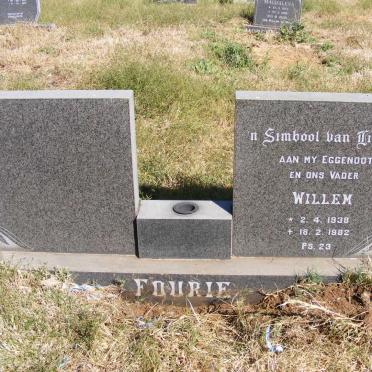 FOURIE Willem 1938-1982