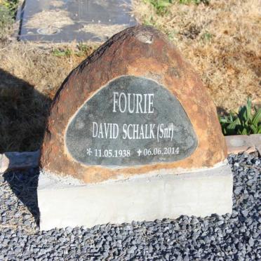 FOURIE David Schalk 1938-2014