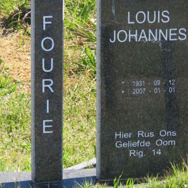 FOURIE Louis Johannes 1931-2007