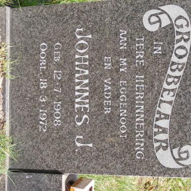 GROBBELAAR Johannes J. 1908-1972