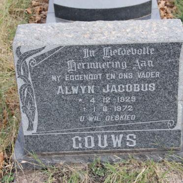 GOUWS Alwyn Jacobus 1929-1972