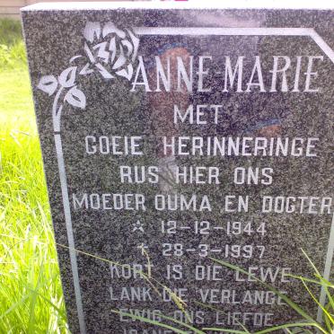 GRIESSEL Anne-Marie 1944-1997