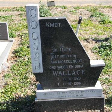 GOOSEN Wallace 1929-1986