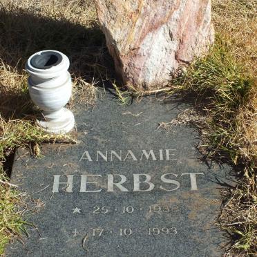 HERBST Annamie 1938-1993