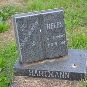 HARTMANN Helen 1961-1961
