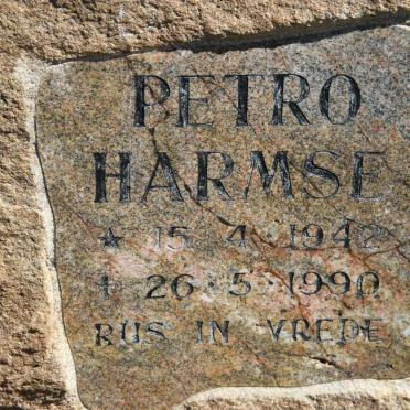 HARMSE Petrus Cornelis 1938-2009 &amp; Petro 1942-1990