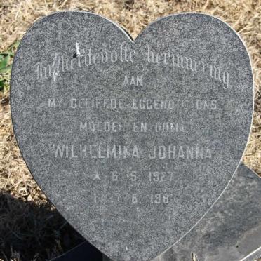 HAYWOOD Gabriel Johannes 1921- &amp; Wilhelmina Johanna 1927-198?