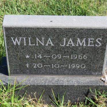 JAMES Wilna 1966-1990
