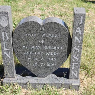 JANSSEN Ben 1946-1990