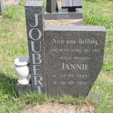 JOUBERT Jannie 1934-1973