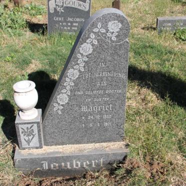 JOUBERT Magriet 1952-1971