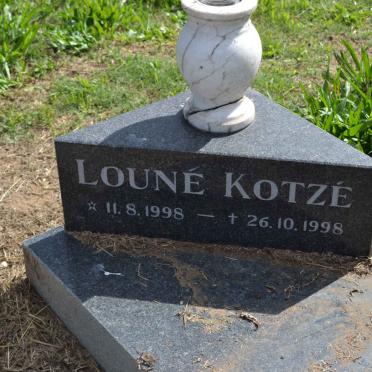 KOTZÉ Louné 1998-1998