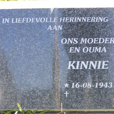 KOLBE Hennie 1944-2011 &amp; Kinnie 1943-