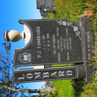 LOMBARD P.J. 1917-1994