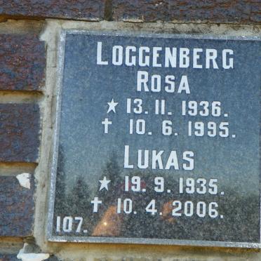 LOGGENBERG Lukas 1935-2006 &amp; Rosa 1936-1995