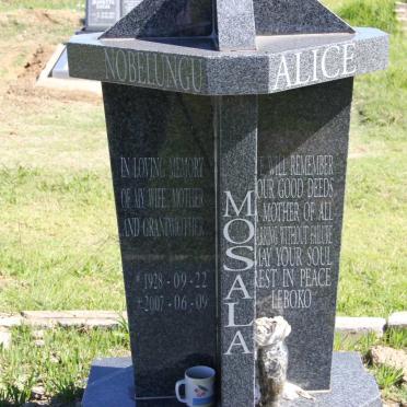 MOSALA Nobelungu Alice 1928-2007
