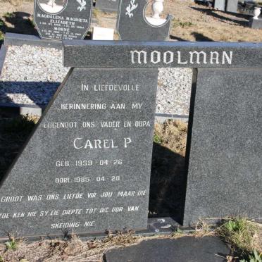 MOOLMAN Carel P. 1939-1985