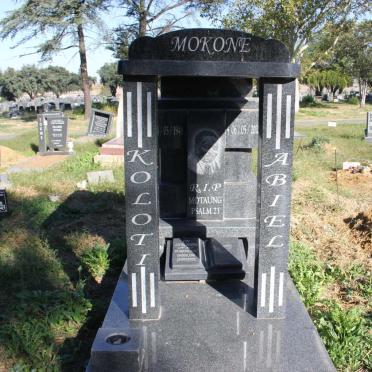 MOKONE Koloti Abiel 1948-2012