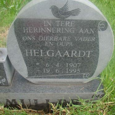MULLER Helgaardt 1907-1995