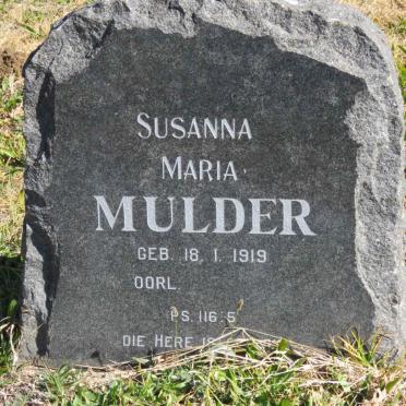 MULDER Nicolaas Francois Smit 1915-1994 &amp; Susanna Maria 1919-