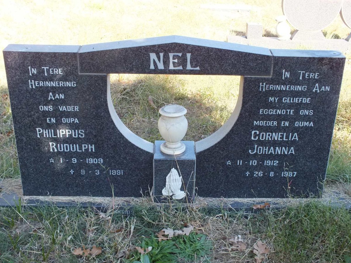 NEL Philippus Rudulph 1909-1991 & Cornelia Johanna 1912-1987