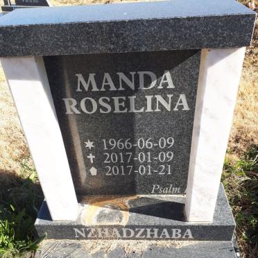 NZHAZHABA Manda Roselina 1966-2017