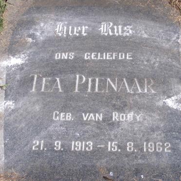 PIENAAR Tea nee VAN ROOY 1913-1962