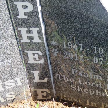 PHELE Solaisi Elias 1947-2012
