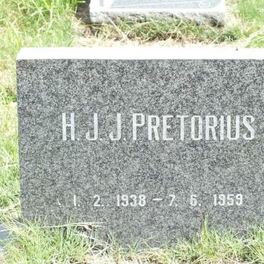 PRETORIUS H.J.J. 1938-1959