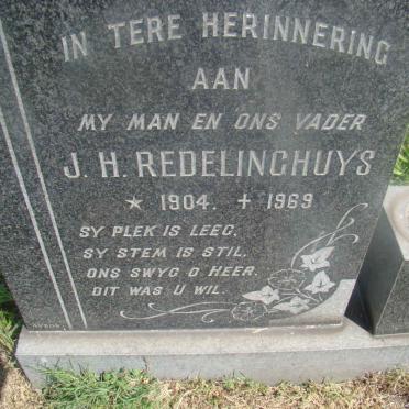 REDELINGHUYS J.H. 1904-1969