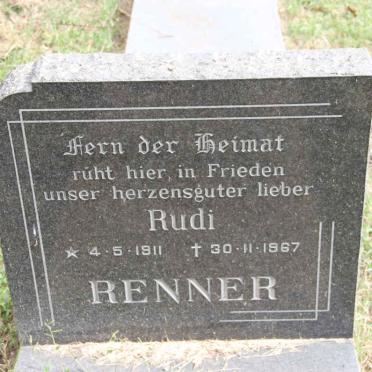 RENNER Rudi 1911-1967