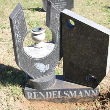RENDELSMANN Heinz Dieter 1944-1992