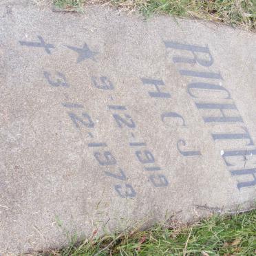 RICHTER H.C.J. 1919-1973
