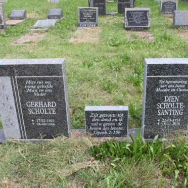 SCHOLTE Gerhard 1921-1966 &amp; Dien SANTING 1918-2010