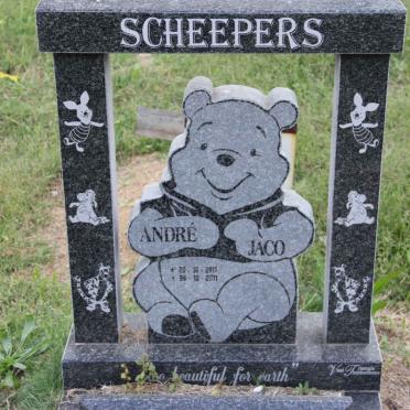 SCHEEPERS André Jaco 2011-2011