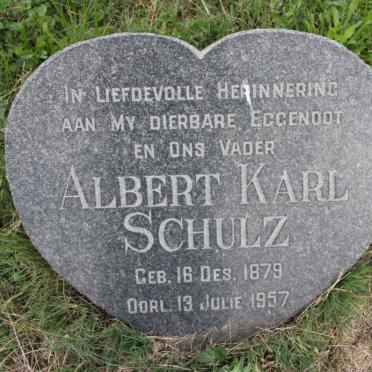 SCHULZ Albert Karl 1879-1957