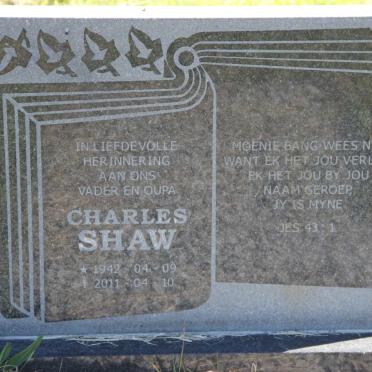 SHAW Charles 1942-2011