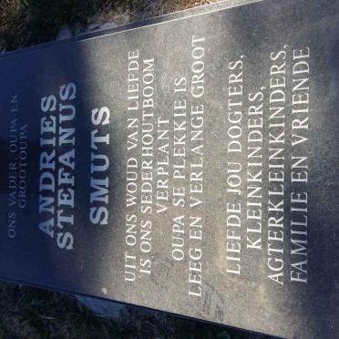 SMUTS Andries Stefanus 1936-2012