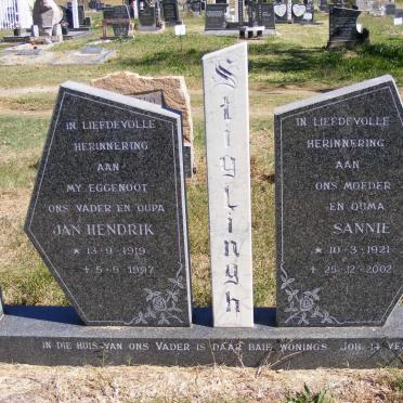 STIGLINGH Jan Hendrik 1919-1997 &amp; Sannie 1921-2002