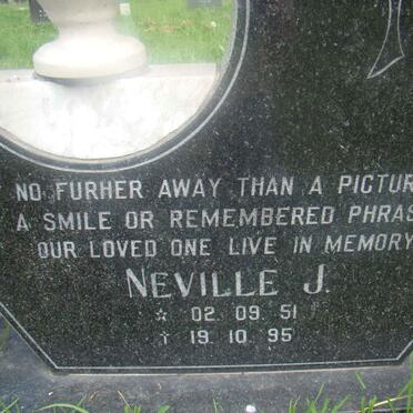 SUTHERLAND Neville J. 1951-1995 &amp; Elizabeth M.I. 1956-