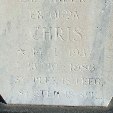 SWART Chris 1937-1986