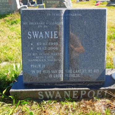 SWANEPOEL Swanie 1949-2006