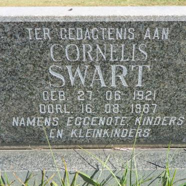 SWART Cornelis 1921-1987