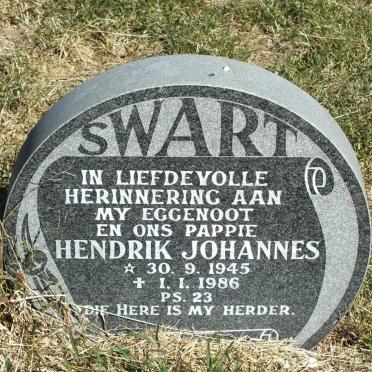 SWART Hendrik Johannes 1945-1986