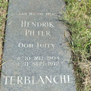 TERBLANCHE Hendrik Pieter 1904-1972