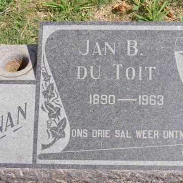 TOIT Jan B., du 1890-1963