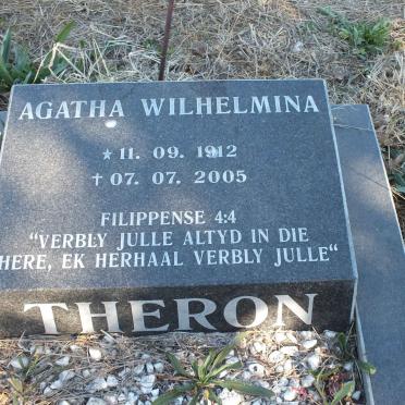 THERON Agatha Wilhelmina 1912-2005